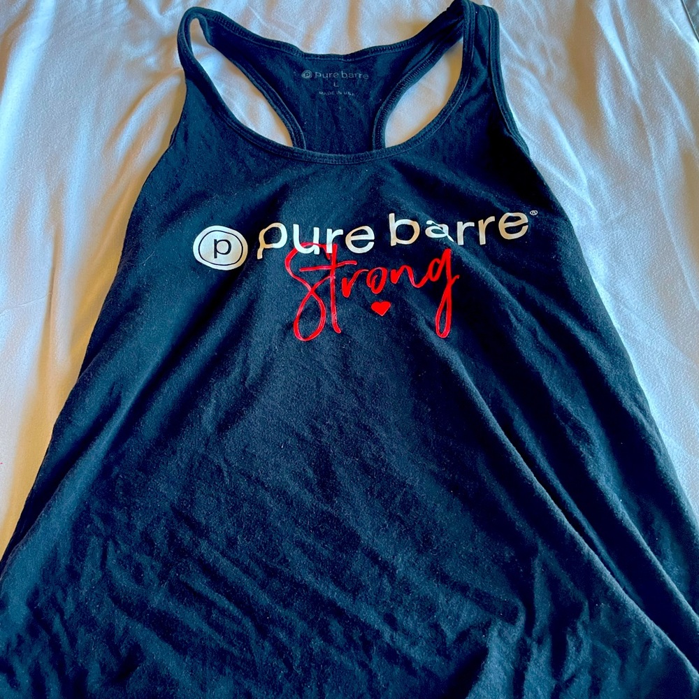Pure Barre tank “Strong”